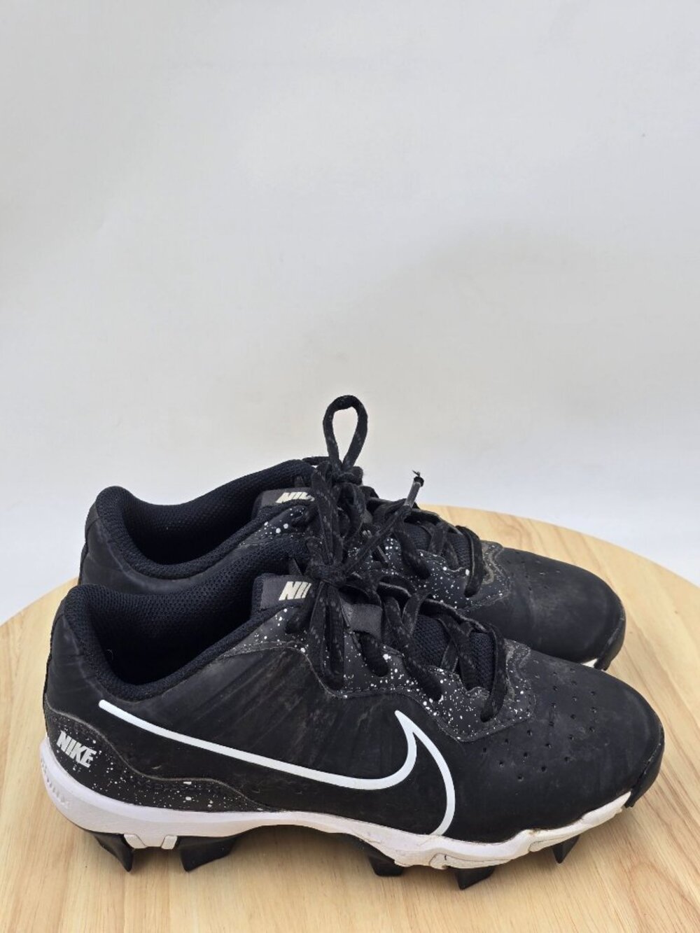 Nike Alpha Huarache 4 Keystone Little Kids Baseball Cleats DJ6525-004  sz 2.5Y